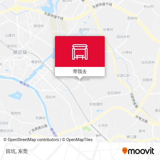 田坑地图