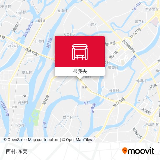西村地图