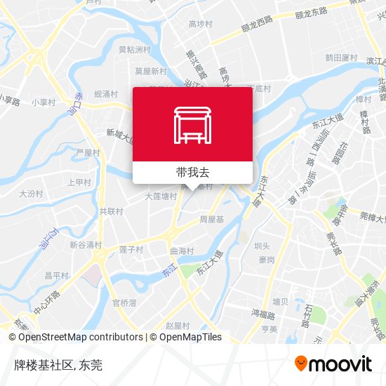 牌楼基社区地图