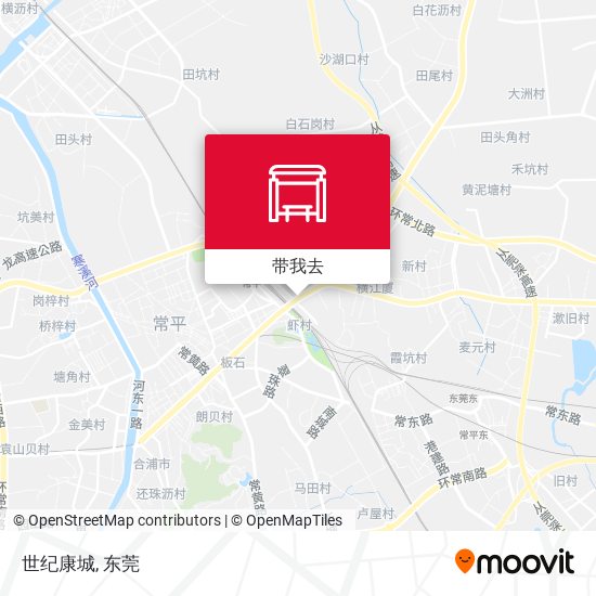 世纪康城地图