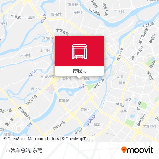 市汽车总站地图