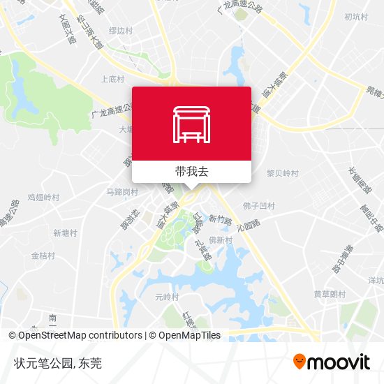 状元笔公园地图