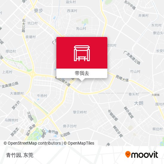 青竹园地图
