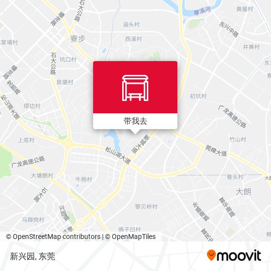新兴园地图
