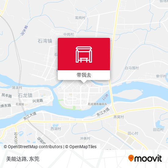 美能达路地图