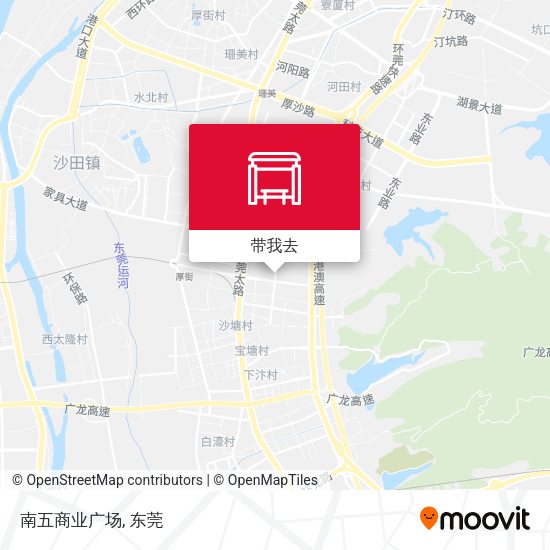 南五商业广场地图