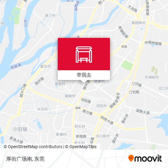 厚街广场南地图
