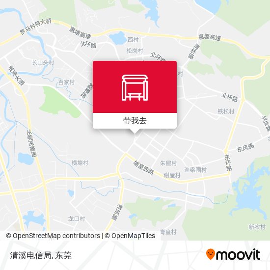 清溪电信局地图