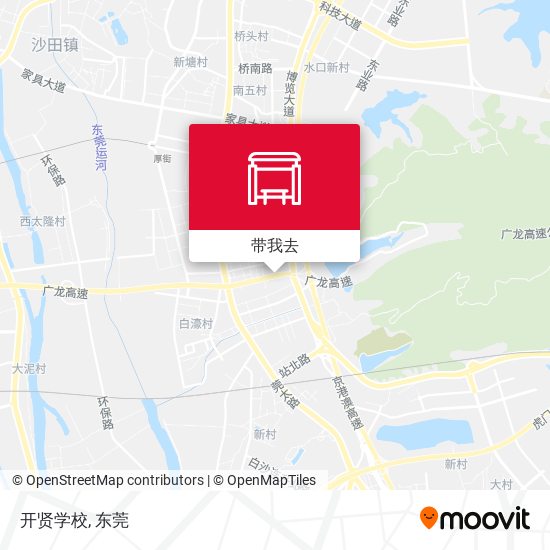 开贤学校地图