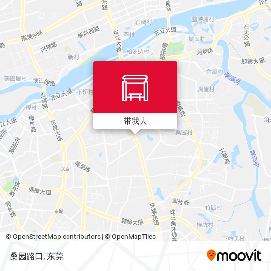 桑园路口地图