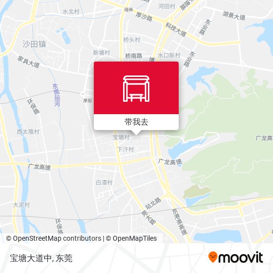 宝塘大道中地图