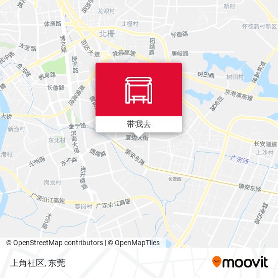 上角社区地图
