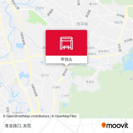青皇路口地图