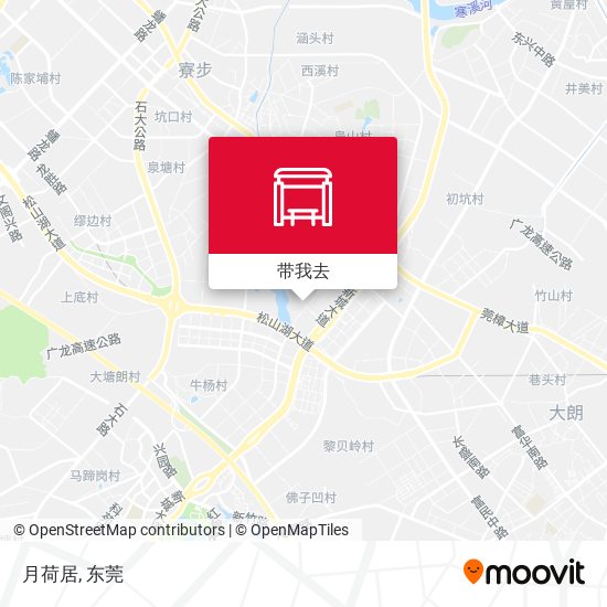 月荷居地图