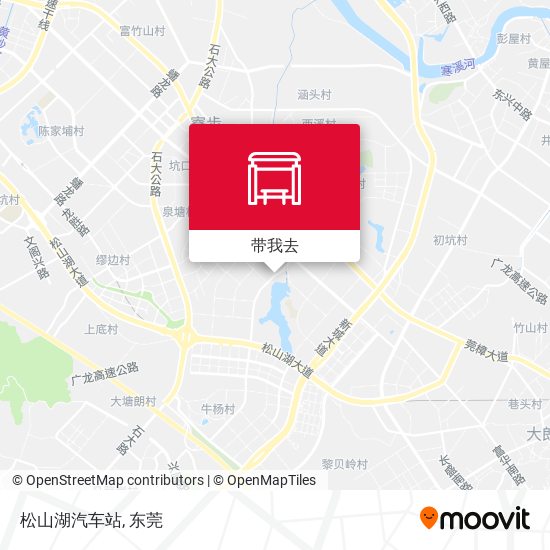 松山湖汽车站地图