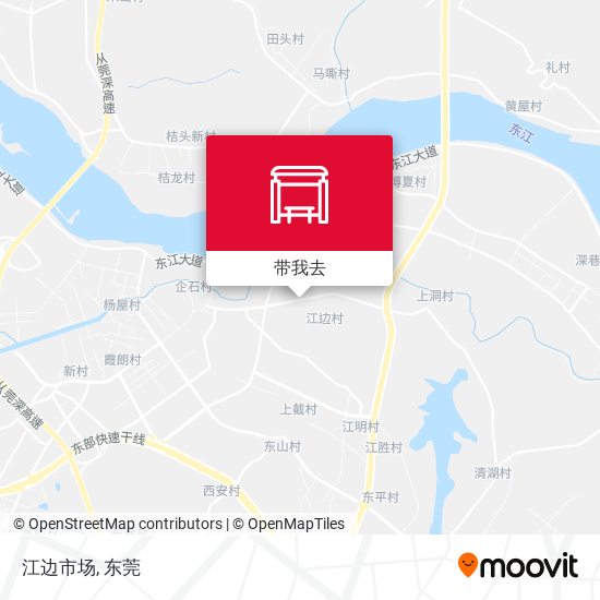 江边市场地图