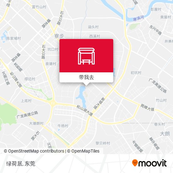 绿荷居地图