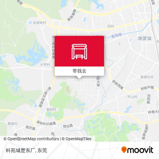 科苑城楚东厂地图