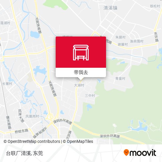 台联厂清溪地图