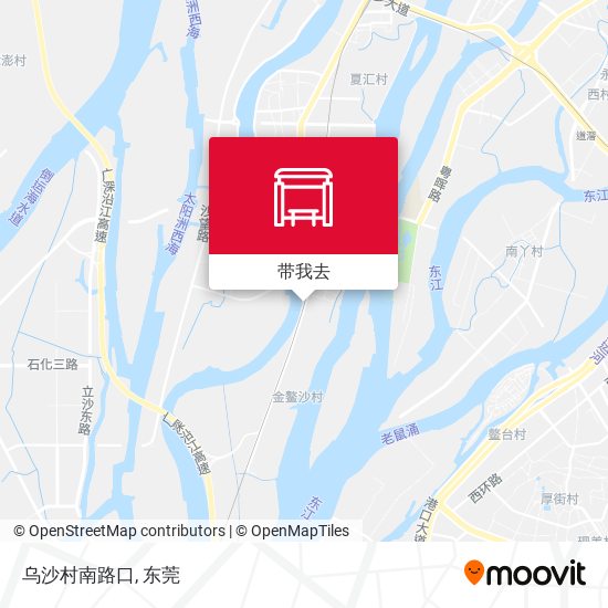 乌沙村南路口地图