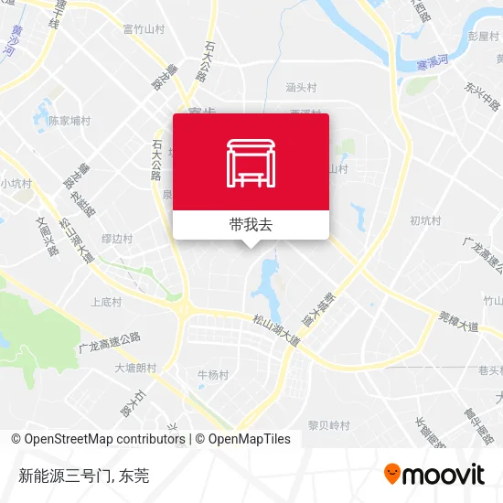 新能源三号门地图