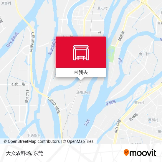 大众农科场地图