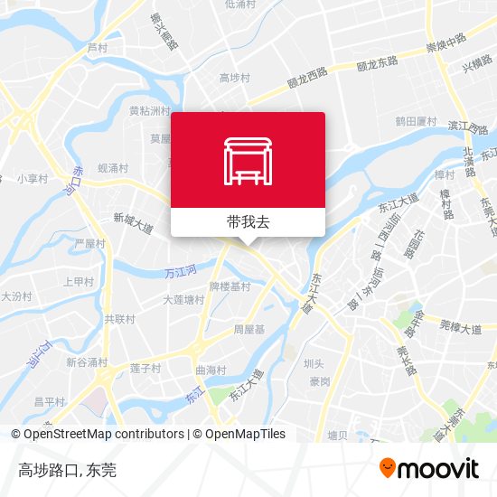 高埗路口地图