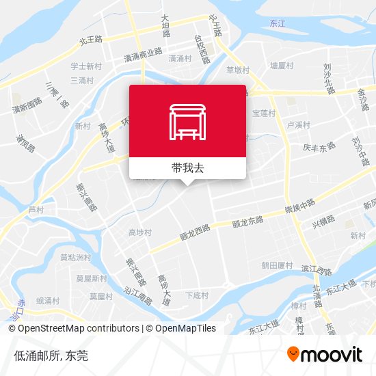 低涌邮所地图