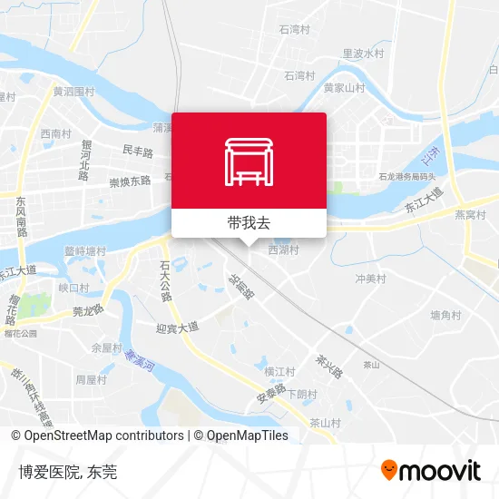博爱医院地图