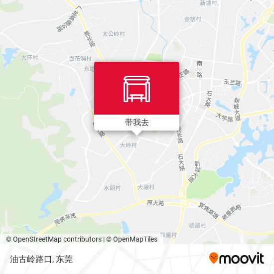 油古岭路口地图