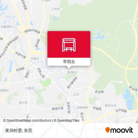 黄洞村委地图
