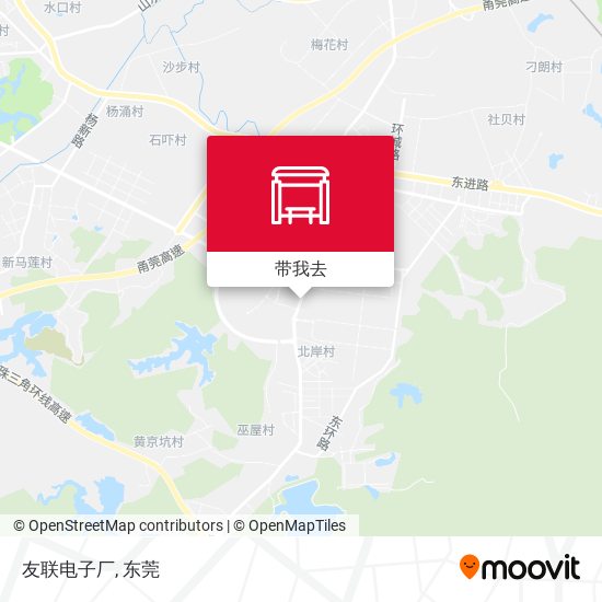 友联电子厂地图
