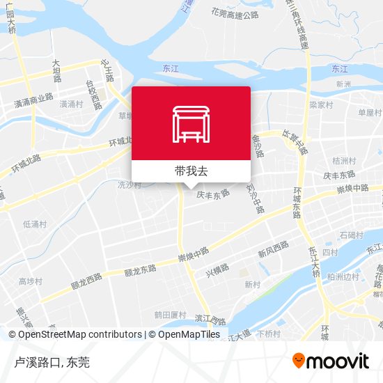 卢溪路口地图