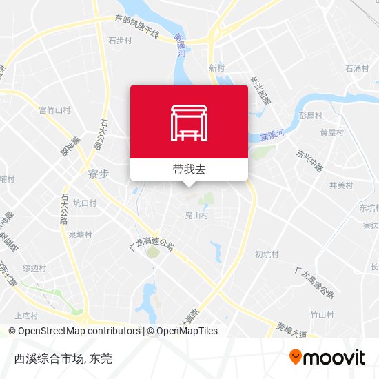 西溪综合市场地图