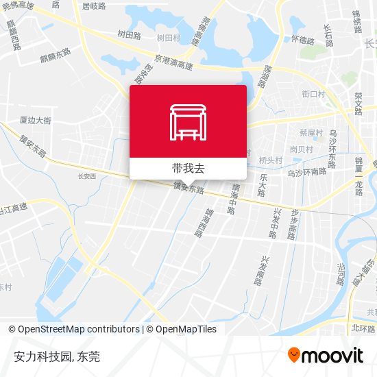 安力科技园地图