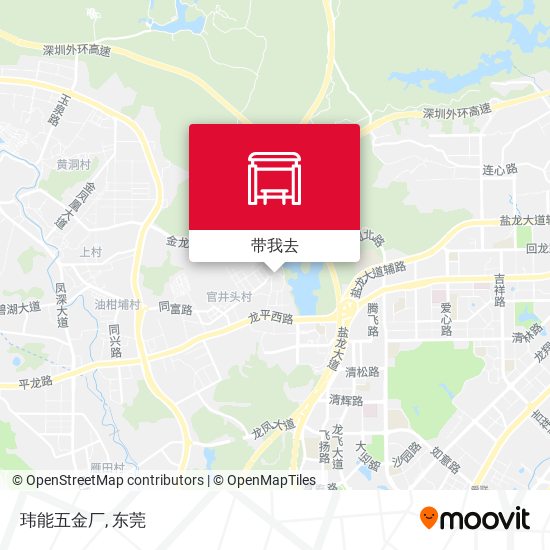 玮能五金厂地图