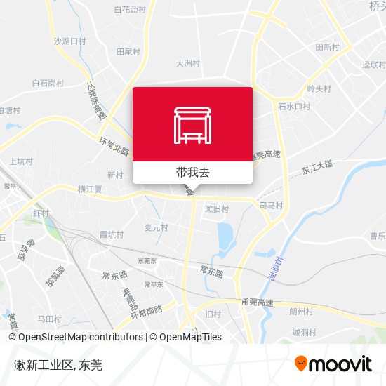 漱新工业区地图