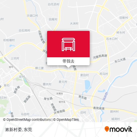 漱新村委地图