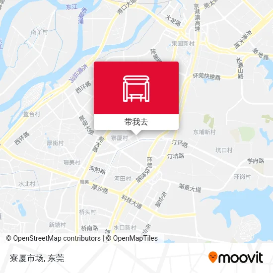 寮厦市场地图