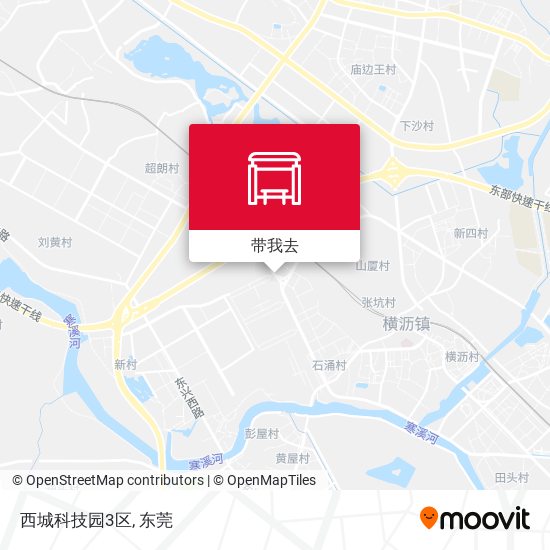 西城科技园3区地图