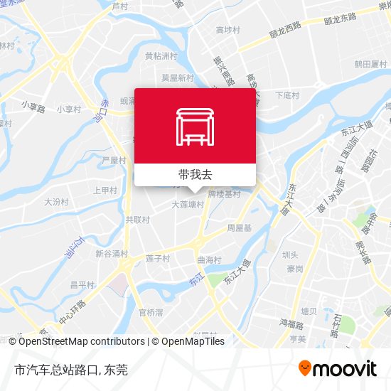 市汽车总站路口地图