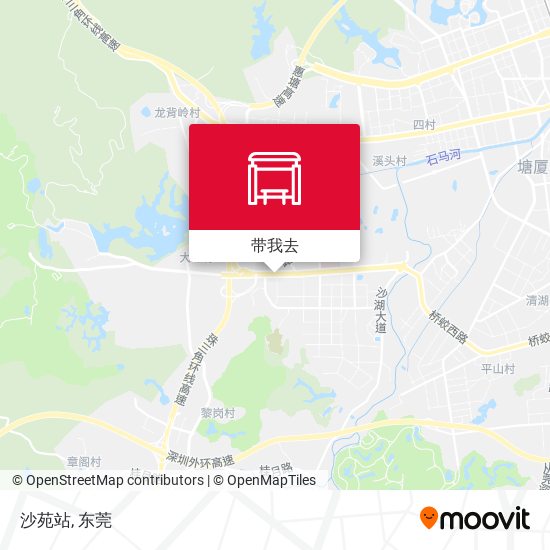 沙苑站地图