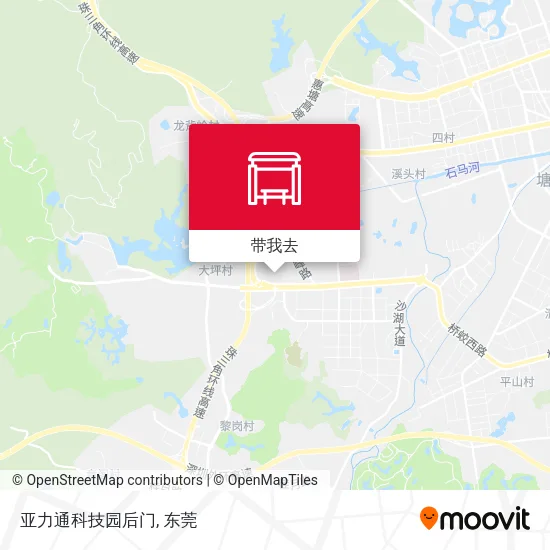 亚力通科技园后门地图