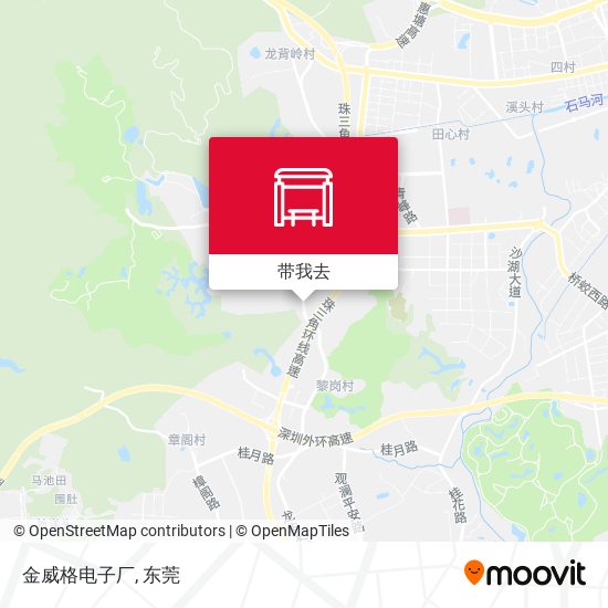 金威格电子厂地图