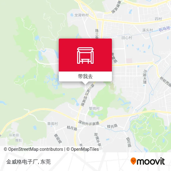金威格电子厂地图