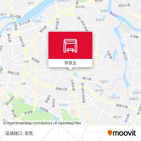 温塘路口地图