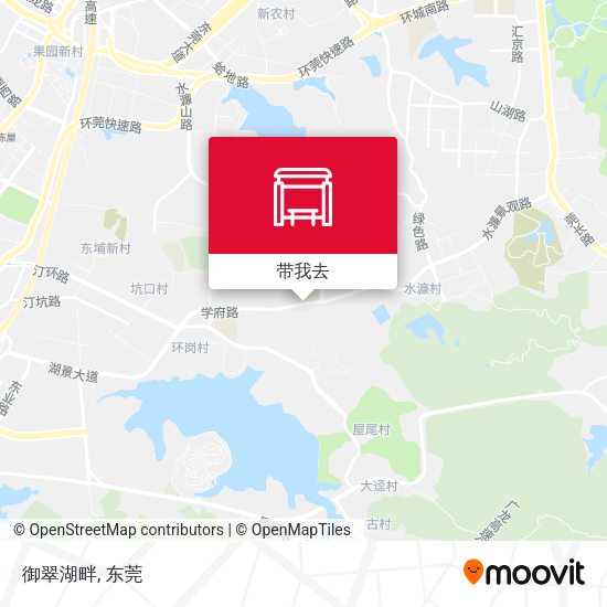 御翠湖畔地图