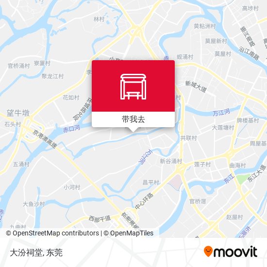 大汾祠堂地图