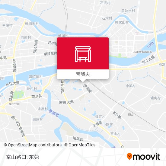 京山路口地图