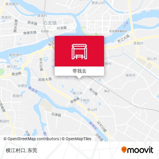 横江村口地图